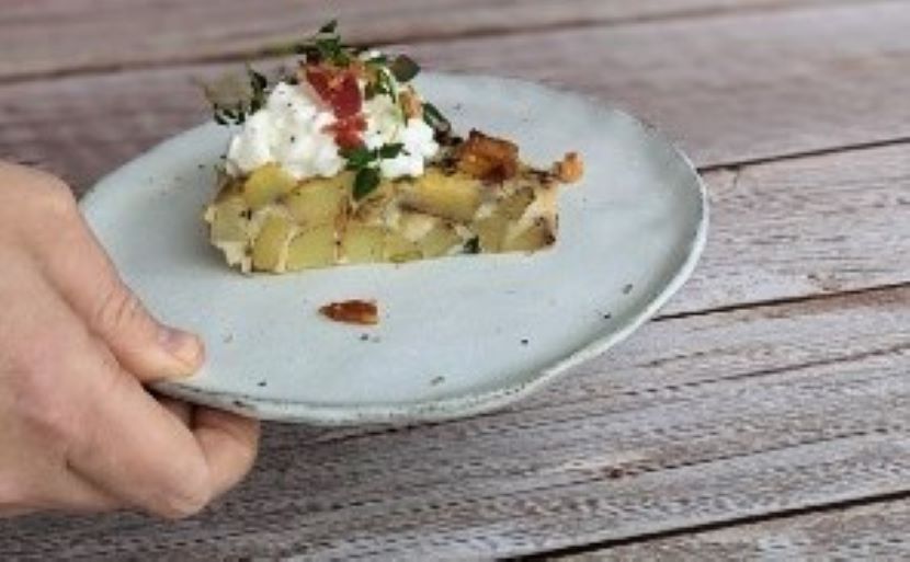 Kartoffelfritatta - nemt og lækkert Kartoffelfritatta - nemt og lækkert